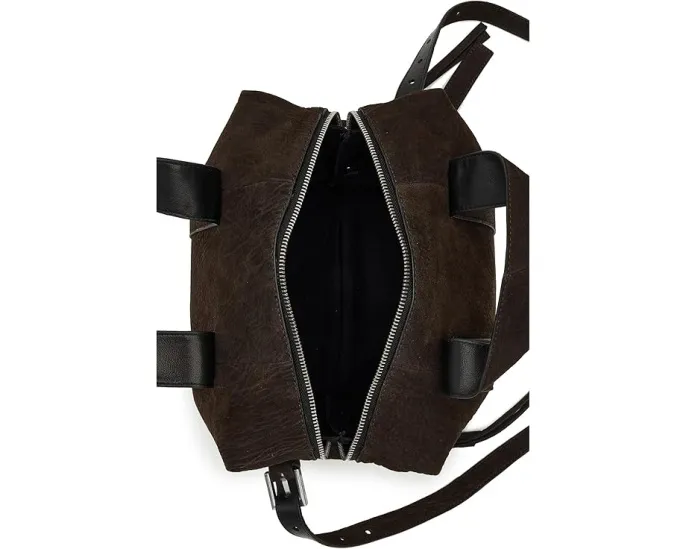 Сумка-кроссбоди AllSaints Ares Grain M из кожи с двумя внутренними карманами