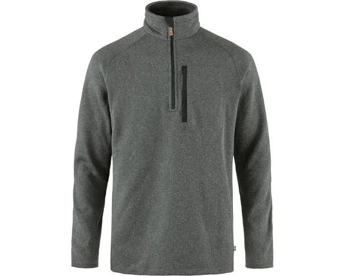 Кофта Fjällräven Övik Fleece с молнией на половину и карманом