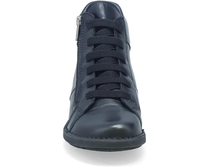 Ботинки Miz Mooz Preslee на устойчивом каблуке с верхом из кожи