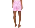 Шорты Harleen с высокой посадкой и прямым силуэтом от Lilly Pulitzer