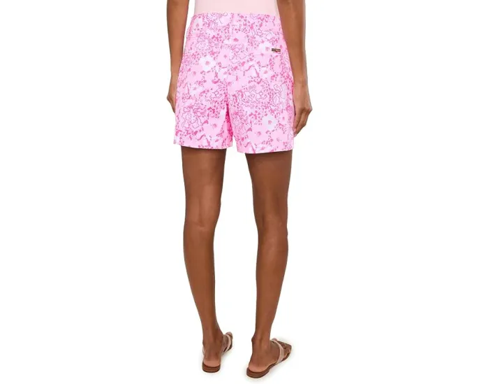 Шорты Harleen с высокой посадкой и прямым силуэтом от Lilly Pulitzer