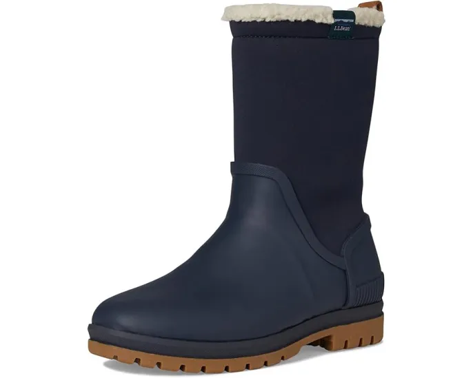 L.L.Bean Резиновые сапоги Rugged Winter Wellie с флисовой подкладкой