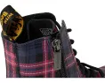 Детские ботинки Dr. Martens 1460 Pascal Y с блестками и боковой молнией
