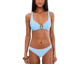 Топ купальный длинный Seafolly Palermo Multi Fit Tri Bra с регулируемыми бретелями