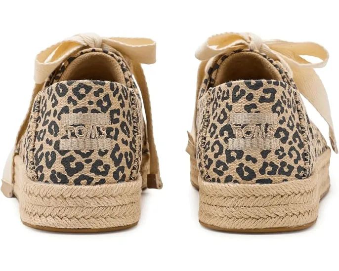 Кроссовки TOMS Carolina Lace-Up на платформе с кружевной шнуровкой