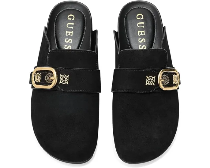 Клоги Galavanta из мягкой замши с удобной резиновой подошвой GUESS