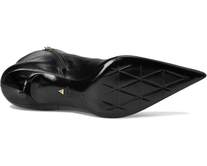 Ботинки Schutz Mikki Mid из замши на шпильке с острым носком