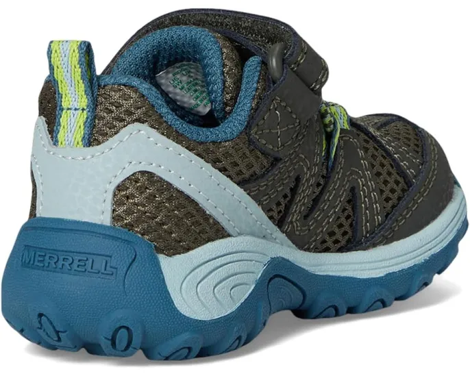 Детские треккинговые ботинки Merrell Kids Ridge Trek с застежкой на липучке