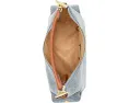 Маленькая плечевая сумка Lauren Ralph Lauren Blaike из денима с кожаными деталями