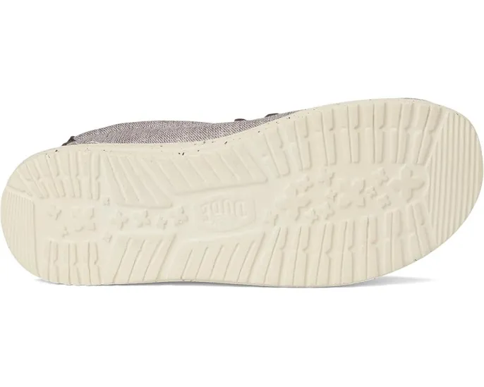 Детские лоферы Hey Dude Kids Wally Heathered Cozy с утепленным верхом и стелькой ЭВА