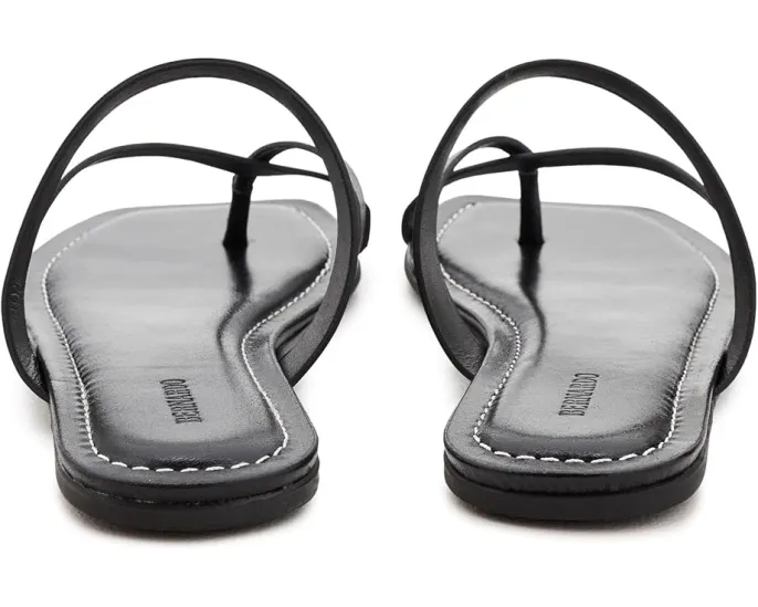 Сандалии Bernardo Ocana с переплетёнными ремешками и квадратным носком