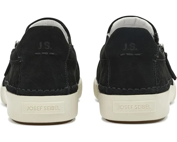 Мокасины Josef Seibel Claire 35 из мягкой кожи с боковой молнией