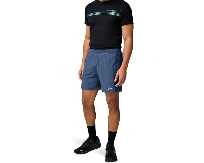 Беговые шорты Brooks Journey длиной 7 дюймов (17.78 см) с карманами для ключей