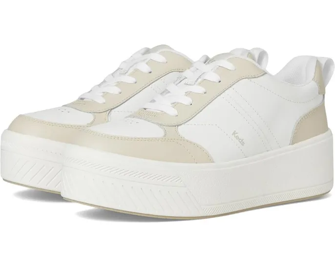 Кроссовки Keds Skyler II Lace-Up на платформе 3.81 см с перфорацией и кожанным верхом