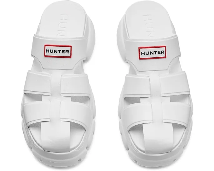 Сандалии Bonnie от Hunter с массивной подошвой и круглым носком