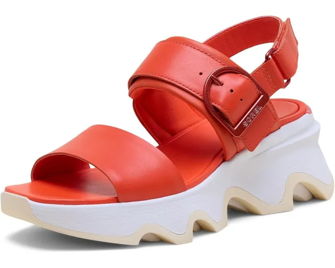 SOREL Kinetic Impact Wedge кроссовки-клин из замши и кожи