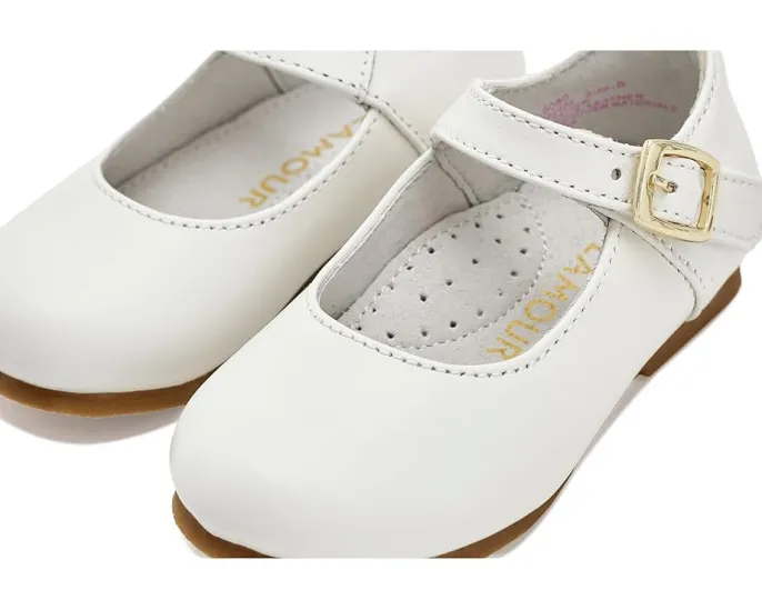 L'Amour Shoes Kids туфли Rebecca с жемчужным блеском