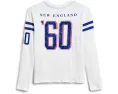 Футболка с длинным рукавом New England Patriots Junk Food Kids