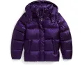 Пуховая куртка с капюшоном Metallic Down от Polo Ralph Lauren Kids для старших детей