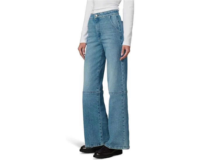 Джинсы Joe's Jeans The Seamed Mia с высокой посадкой и широкими штанинами