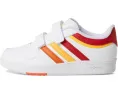 Детские кроссовки Hoops 4.0 от adidas с низким силуэтом и застежками на липучках