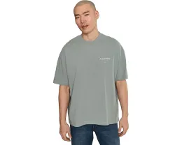 Футболка AllSaints Underground с коротким рукавом и принтом на спине