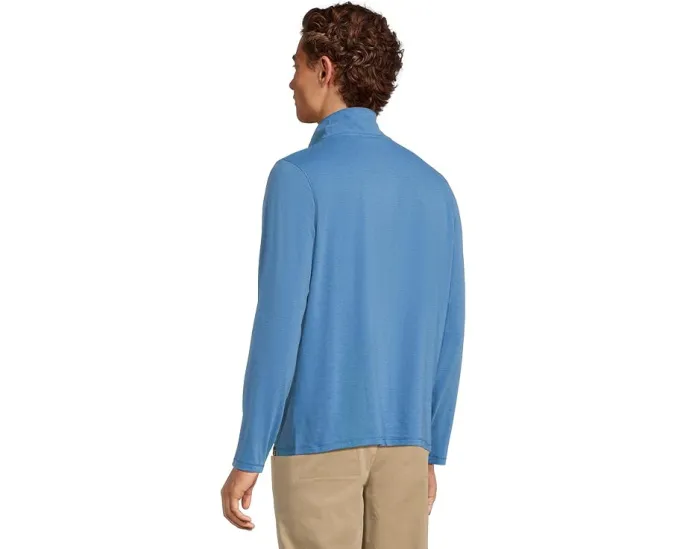 Рубашка L.L.Bean Everyday SunSmart 1/4 Zip с защитой от солнца и молнией на четверть