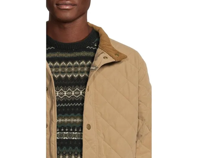 Куртка Barbour Shoveler Quilted стеганая с капюшоном и множеством карманов