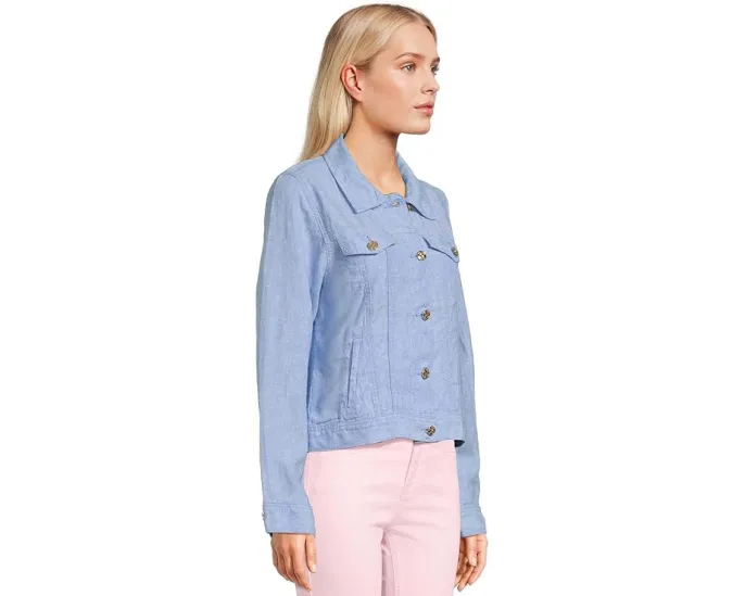Льняная куртка Lilly Pulitzer Seaspray