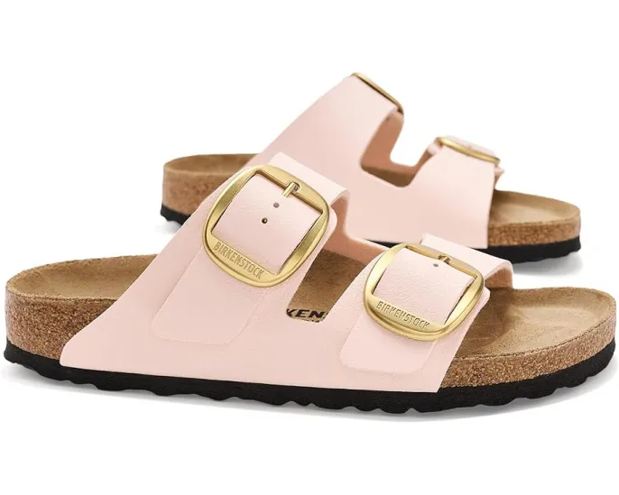 Сандалии Birkenstock Arizona Big Buckle из искусственной кожи Birki с крупными пряжками