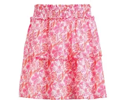 Детская юбка Vineyard Vines Gemma с ярусным дизайном и присборенной талией