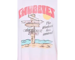 Футболка The Fork In The Road Chubbies с круглым вырезом