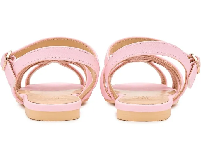 Сандалии Janie and Jack с цветочным декором и круглым носком