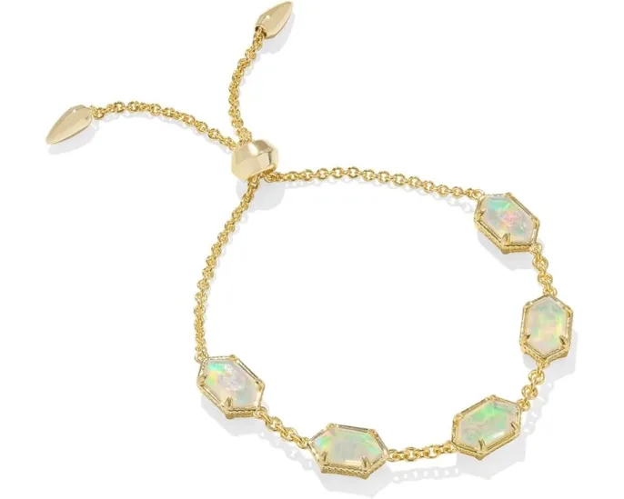 Браслет-цепочка Kendra Scott Hallie из золота с опалитом