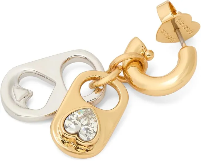 Серьги-гвоздики Snack Time Pull Tab Charm с подвеской от Kate Spade New York