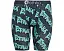Трусы ethika Drip Wave с эффектом волны, яркий бирюзовый