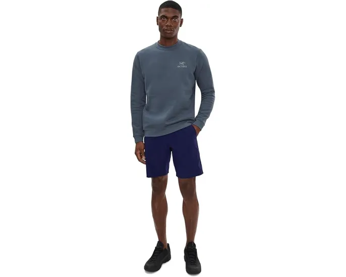Толстовка Emblem Fleece Crew из органического хлопка с логотипом Arc'teryx
