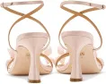 Туфли Badgley Mischka Whitney с цветочным декором из жемчуга и расклешенным каблуком