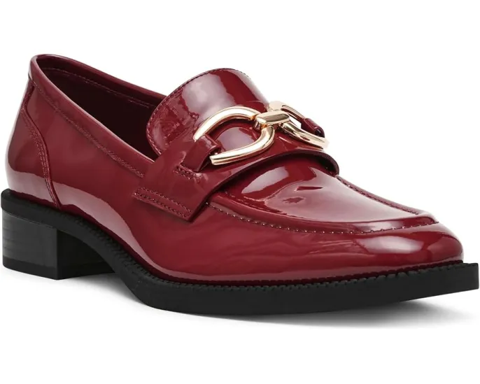 Лоферы Korrie от Anne Klein на массивном каблуке с декоративной пряжкой