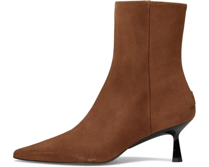 Ботинки Vivian из замши с заостренным носком и шестигранным каблуком AllSaints