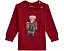 Детская футболка Polo Ralph Lauren Kids Polo Bear с длинным рукавом для младенцев