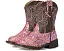 Сапоги Roper Kids Glitter Aztec с ацтекским принтом для девочек