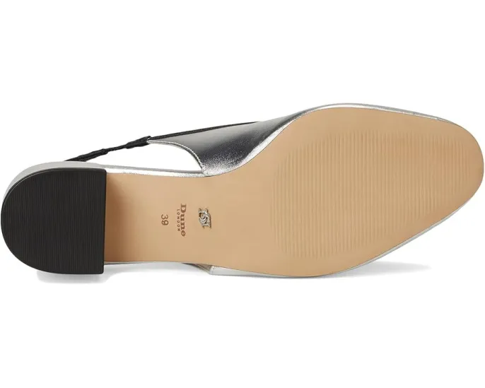 Dune London Туфли Classy на низком каблуке с бантом и эластичным ремешком