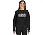 Свитшот UGG Logo Crew Neck с регланными рукавами и аппликацией
