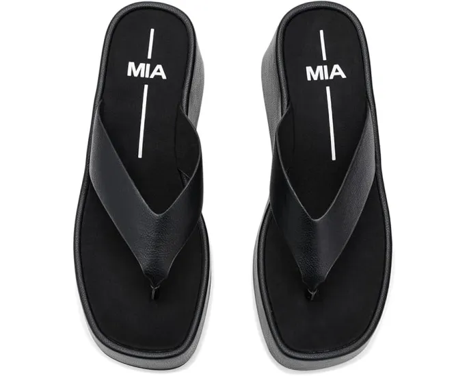 Сандалии MIA Niccola на платформе с квадратным носком из веганской кожи