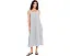 Платье Eileen Fisher с воланами из полосатого органического хлопка