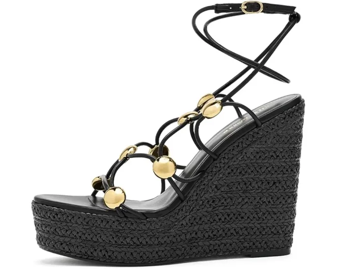 Сандалии Steve Madden Oaklie на платформе с перекрестными ремешками