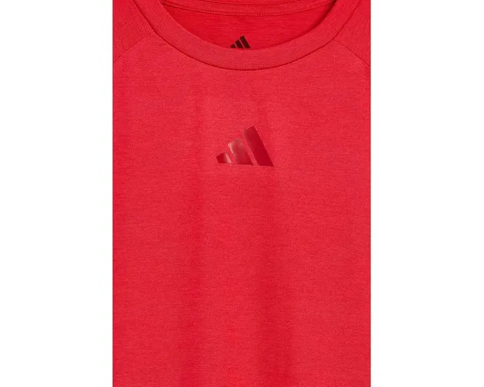 adidas Kids Футболка Raglan Poly с регланными рукавами для активного отдыха