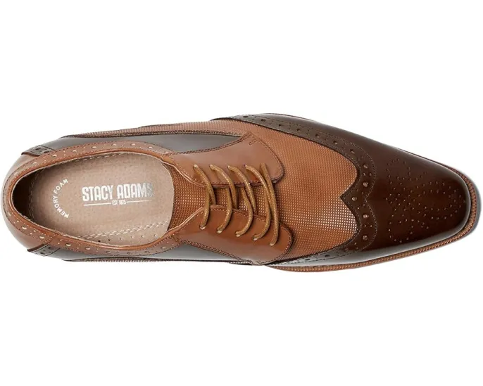 Оксфорды Stacy Adams Ivingale Wing Tip Lace-Up с двухтонным верхом