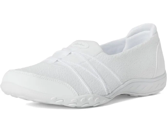Слипоны Skechers Breathe Easy с эластичным верхом и памятью формы